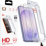 Tel Protect Dust-Free Easy Fit Full Glue 6D karastatud klaas Samsung Galaxy S26 Plus must (s&otilde;rmej&auml;lje avamisega) - 2 tk
