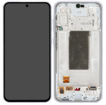 LCD-ekraan Samsung A366 A36 5G puuteekraani ja raamiga, imeilus lavendlililla, originaal (hoolduskomplekt)