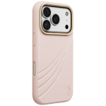 Uniq Coehl Serina Magnetic Charging &uuml;mbris iPhone 18 Pro / 17 Pro &ndash; roosa