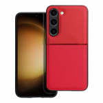 NOBLE dėklas telefonui SAMSUNG S23 raudonas