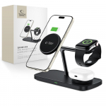 Tech-Protect QI15W-A45 3in1 Wireless Laadija koos MagSafe jaoks Apple Devices - must