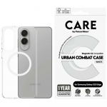 CARE by PanzerGlass Flagship Urban Combat Valge QI &Uuml;mbris jaoks Samsung Galaxy S25 Edge - L&auml;bipaistev