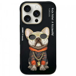 Nimmy Glasses Cool Dog &Uuml;mbris jaoks iPhone 16 Pro - Must