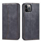Magnet Fancy Case Case iPhone 12 Pro Max &uuml;mbris rahakott kaardihoidja must