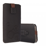 "WONDER Deko" dėklas (L dydis), skirtas "Iphone 13 Mini/12 Mini/SE 2020/2022/7/8 chocolate