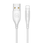 USAMS Laidas U18 LIGHTNING 2A FAST CHARGE 1M baltas SJ266USB02 (US-SJ266)