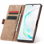 Spacecase piniginės dėklas Galaxy Note 10+ &scaron;viesiai rudas