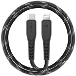 ENERGEA Laidas Nyloflex USB-C - LightningC94 MFI 3m juodas/black