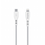 Energizer HardCase C411LKWH USB-C&ndash;Lightning laadimis- ja andmekaabel, 1,2 m, MFi-sertifikaadiga, valge