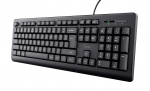 Trust TK-150 universaalne klaviatuur USB QWERTY must