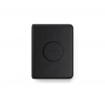 Locator compatible with Apple Find My Satechi FindAll Passport Cover shape Vegan Leather ST-VPCK black