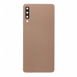 Tagakaas Samsung A750 A7 2018 auksinis (su kameros stikliuku) OEM