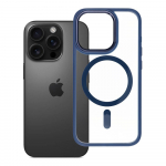 ROAR &uuml;mbris MAG BUMPER, &uuml;hilduv MagSafe-ga, IPHONE 15 Pro, tumesinine