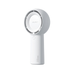 Jisulife k&auml;siventilaator Life5 Plus 4000mAh, kaasaskantav minipuhur, USB-ventilaator - valge