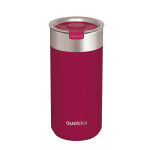 Quokka Boost Coffee Tumbler roostevabast terasest termokruus s&otilde;elaga, 400 ml, Maroon