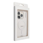Case for Samsung S26 FE / S25 FEDrop Glue Colorful Ring Mag Cover compatible with MagSafe white