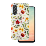 Glow Glam &uuml;mbris jaoks Samsung Galaxy A36 5G / A56 5G valge
