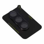 5D pilno klijavimo kameros grūdintas stiklas &ndash; Samsung Galaxy S25 juodas