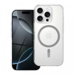 Drop Glue Spalvingas Žiedas Magnetinis Dėklas suderinamas su MagSafe IPHONE 15 PRO pilkas