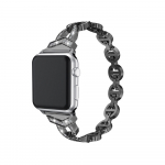 Laikrodžio apyrankės kilpa (f) Apple Watch 38/40/41 dizainas 3 - juoda (f)