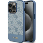 Guess 4G Stripe Collection &uuml;mbris jaoks iPhone 15 Pro - sinine