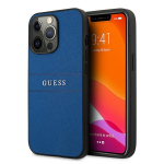 Guess Saffiano Strap &Uuml;mbris jaoks iPhone 13 Pro Max 6.7" - sinine