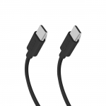 SBS TECABLETISSUETCK USB-C - USB-C 1.5m 60W braided kaabel - must