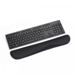 Ergonomic wrist tugi jaoks klaviatuur 460 x 85 x 25 mm must