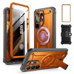 Supcase Unicorn Beetle Pro Mag MagSafe 2-komplektiline &uuml;mbris Samsung Galaxy S26 Ultra jaoks - must ja oranž