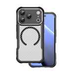 Defender Carbon Mag dėklas for iPhone 17 Pro Max 6,9" juodas