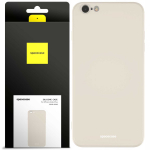 Spacecase silikoninis dėklas iPhone 6/6s Plus kaulo spalvos