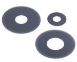Xiaomi Poco M6 Pro 4G kameros stikliukas Black (only lens 3pcs) ORG