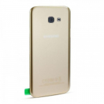 Galinis dangtelis skirtas Samsung A320 A3 2017 auksinis (su kameros stikliuku) HQ