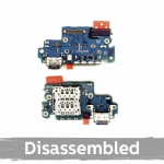 Charging Port &Uuml;hildub Samsung A536 A53 5G koos Flex / Plata (Used)