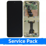 LCD ekraan &uuml;hilduv Samsung Z F741 Flip 6 raamiga / kollane / (Service Pack)