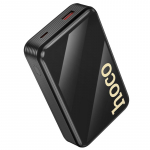 Akupank Hoco 20000 mAh QC PD 22,5W sisseehitatud kaablitega USB C + Lightning Q37A must