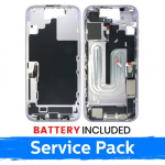 Apple iPhone 17 keskkere korpus + aku / Lavendel / (Hoolduspackett)