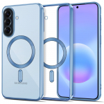 Tech-Protect MagFlex MagSafe &uuml;mbris Samsung Galaxy A57 5G jaoks - l&auml;bipaistev sinine