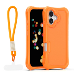Safepop &uuml;mbris rihmaga iPhone 17 6,3" jaoks oranž