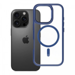 ROAR &uuml;mbris MAG BUMPER, &uuml;hilduv MagSafe-ga, IPHONE 16 Pro, tumesinine