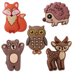 3D kleebis Mets 5pcs komplekt
