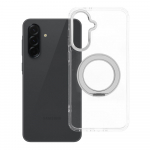 Frame Circle Stand &uuml;mbris mudelile Samsung Galaxy A36, MagSafe'iga &uuml;hilduv &ndash; l&auml;bipaistev