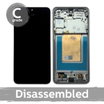 LCD Display Compatible With Samsung S731 S25 FE with Frame / JetBlack / (8/10 Disassembled)