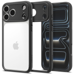 Spigen Ultra Hybrid &uuml;mbris mudelitele iPhone 18 Pro / 17 Pro, mattmust