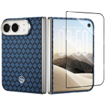 Benks Case Magnetic Armor Grid Air Grand Combo (C.K.FL.AP.BE.B079) for iPhone Duo blue