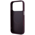 Bordoopunane KARL LAGERFELD &uuml;mbris IPHONE 18 Pro/17 Pro (Ring Stand 360 Saffiano Classic Logo) jaoks, &uuml;hildub MagSafe'iga