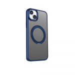 Mag Ring Rotating &uuml;mbris jaoks iPhone 14 Pro 6,1" tumesinine