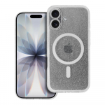 CLEAR MAG &Uuml;MBRIS with camera protection compatible with MagSafe jaoks IPHONE 17 l&auml;bipaistev glitter