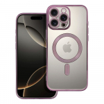 ELECTRO MAG COVER dėklas telefonui suderinamas su Magnetiniu IPHONE 16 Pro Max violetinis