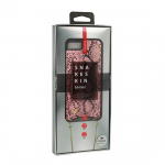 BAG - SNAKE Leather &Uuml;mbris - IPHONE XS MAX Roosa